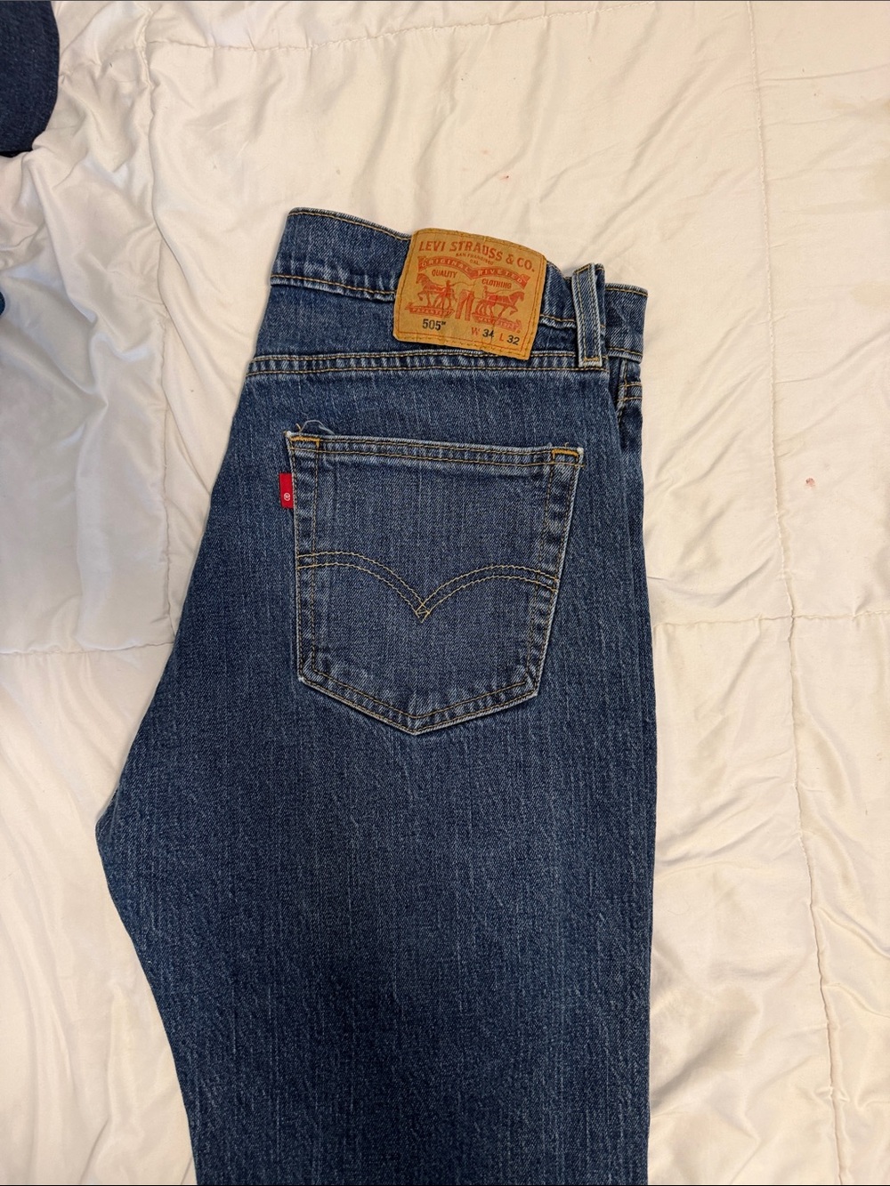 Levi's 505 Blue Denim Jeans Men’s
